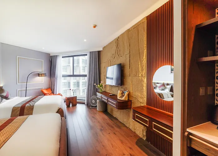 Отель Mandala Cham Bay 5 Star Mui Ne Фантхьет